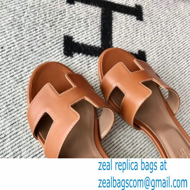 Hermes Heel 5cm Oasis Sandals in Swift Box Calfskin 05 - Click Image to Close