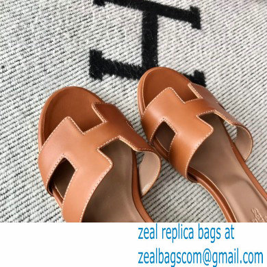 Hermes Heel 5cm Oasis Sandals in Swift Box Calfskin 05