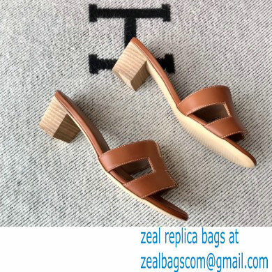 Hermes Heel 5cm Oasis Sandals in Swift Box Calfskin 05 - Click Image to Close