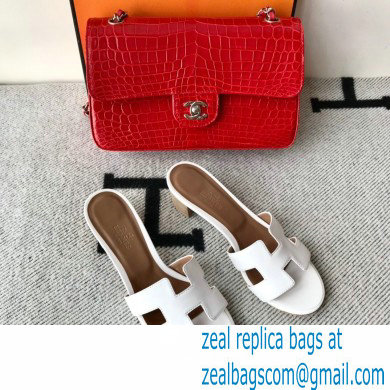 Hermes Heel 5cm Oasis Sandals in Swift Box Calfskin 06