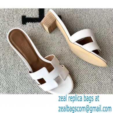 Hermes Heel 5cm Oasis Sandals in Swift Box Calfskin 06