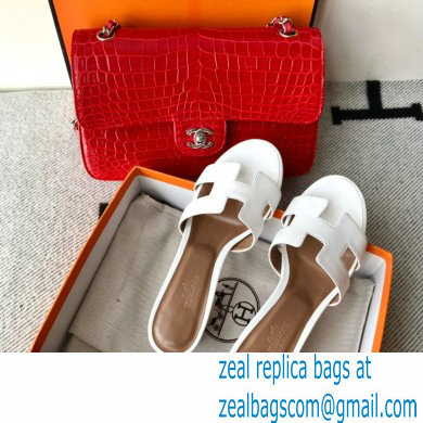 Hermes Heel 5cm Oasis Sandals in Swift Box Calfskin 06