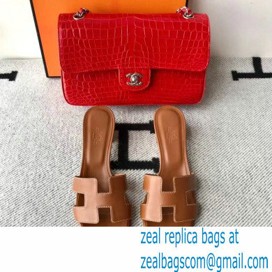 Hermes Heel 5cm Oasis Sandals in Swift Box Calfskin 08