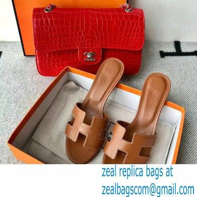 Hermes Heel 5cm Oasis Sandals in Swift Box Calfskin 08