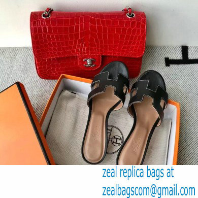 Hermes Heel 5cm Oasis Sandals in Swift Box Calfskin 09