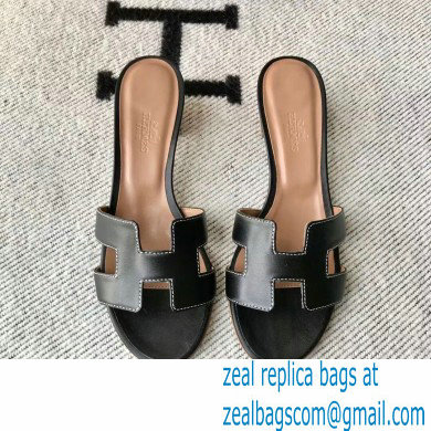 Hermes Heel 5cm Oasis Sandals in Swift Box Calfskin 09