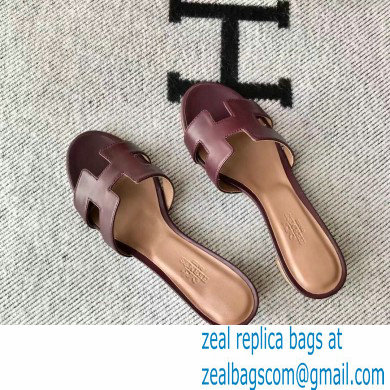 Hermes Heel 5cm Oasis Sandals in Swift Box Calfskin 10