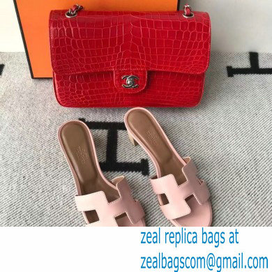 Hermes Heel 5cm Oasis Sandals in Swift Box Calfskin 11