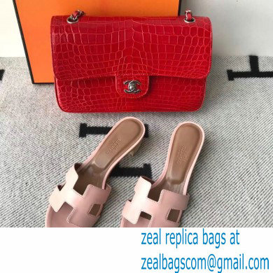 Hermes Heel 5cm Oasis Sandals in Swift Box Calfskin 11