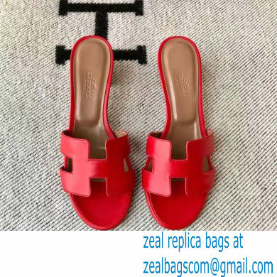 Hermes Heel 5cm Oasis Sandals in Swift Box Calfskin 12 - Click Image to Close