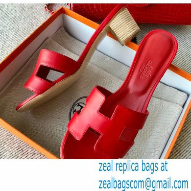 Hermes Heel 5cm Oasis Sandals in Swift Box Calfskin 13 - Click Image to Close