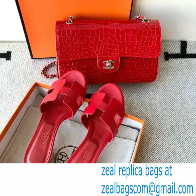 Hermes Heel 5cm Oasis Sandals in Swift Box Calfskin 13