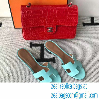 Hermes Heel 5cm Oasis Sandals in Swift Box Calfskin 14