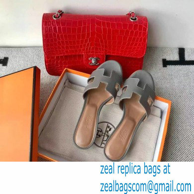 Hermes Heel 5cm Oasis Sandals in Swift Box Calfskin 15