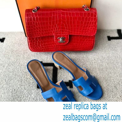 Hermes Heel 5cm Oasis Sandals in Swift Box Calfskin 16