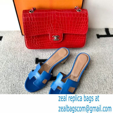 Hermes Heel 5cm Oasis Sandals in Swift Box Calfskin 16