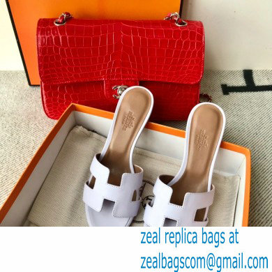 Hermes Heel 5cm Oasis Sandals in Swift Box Calfskin 17