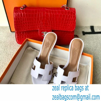 Hermes Heel 5cm Oasis Sandals in Swift Box Calfskin 17