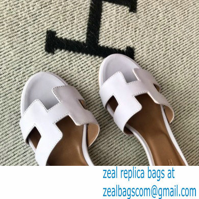 Hermes Heel 5cm Oasis Sandals in Swift Box Calfskin 17