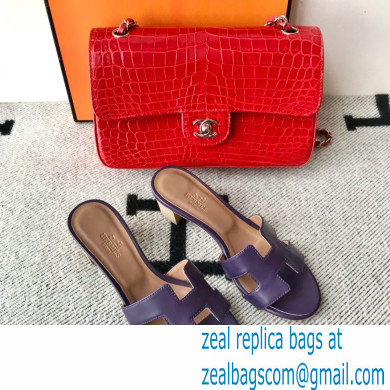 Hermes Heel 5cm Oasis Sandals in Swift Box Calfskin 18 - Click Image to Close