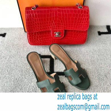 Hermes Heel 5cm Oasis Sandals in Swift Box Calfskin 19