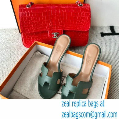 Hermes Heel 5cm Oasis Sandals in Swift Box Calfskin 19