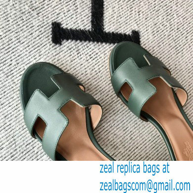 Hermes Heel 5cm Oasis Sandals in Swift Box Calfskin 19 - Click Image to Close