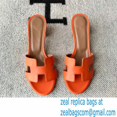 Hermes Heel 5cm Oasis Sandals in Swift Box Calfskin 20