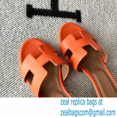 Hermes Heel 5cm Oasis Sandals in Swift Box Calfskin 20