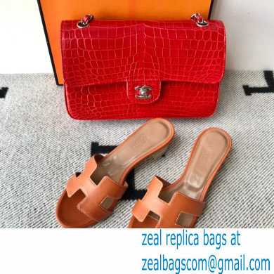 Hermes Heel 5cm Oasis Sandals in Swift Box Calfskin 21