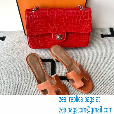 Hermes Heel 5cm Oasis Sandals in Swift Box Calfskin 21