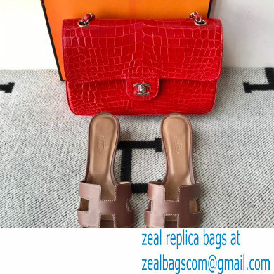 Hermes Heel 5cm Oasis Sandals in Swift Box Calfskin 23