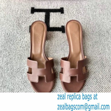 Hermes Heel 5cm Oasis Sandals in Swift Box Calfskin 23