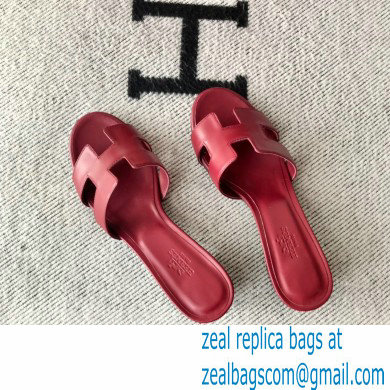 Hermes Heel 5cm Oasis Sandals in Swift Box Calfskin 24 - Click Image to Close