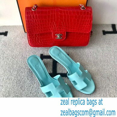 Hermes Heel 5cm Oasis Sandals in Swift Box Calfskin 25