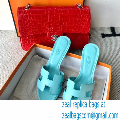 Hermes Heel 5cm Oasis Sandals in Swift Box Calfskin 25