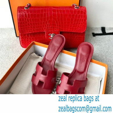 Hermes Heel 5cm Oasis Sandals in Swift Box Calfskin 27