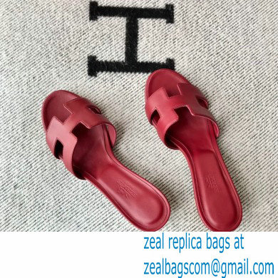 Hermes Heel 5cm Oasis Sandals in Swift Box Calfskin 27 - Click Image to Close