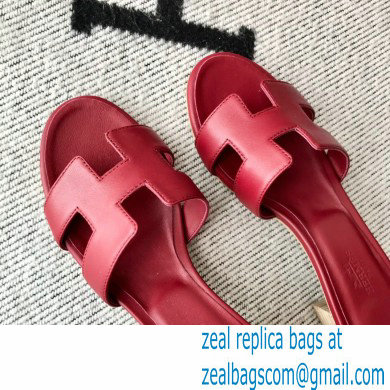 Hermes Heel 5cm Oasis Sandals in Swift Box Calfskin 27