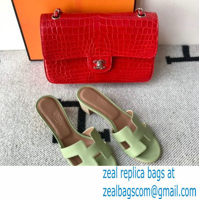 Hermes Heel 5cm Oasis Sandals in Swift Box Calfskin 31