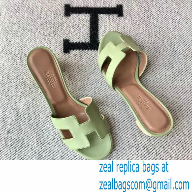 Hermes Heel 5cm Oasis Sandals in Swift Box Calfskin 31 - Click Image to Close