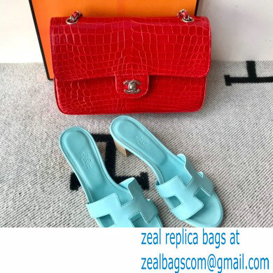 Hermes Heel 5cm Oasis Sandals in Swift Box Calfskin 35