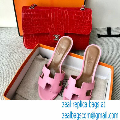 Hermes Heel 5cm Oasis Sandals in Swift Box Calfskin 36