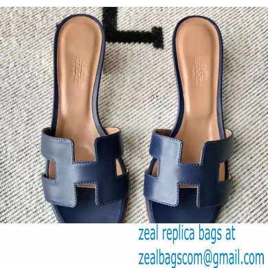 Hermes Heel 5cm Oasis Sandals in Swift Box Calfskin 37 - Click Image to Close
