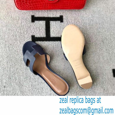 Hermes Heel 5cm Oasis Sandals in Swift Box Calfskin 37 - Click Image to Close