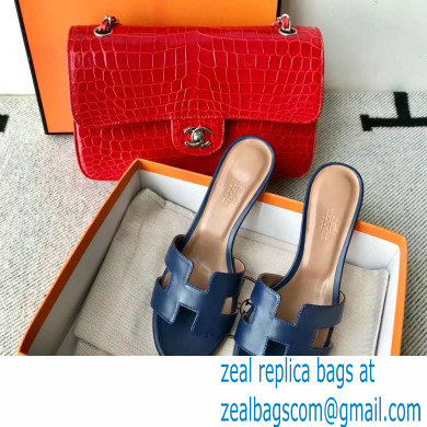 Hermes Heel 5cm Oasis Sandals in Swift Box Calfskin 37