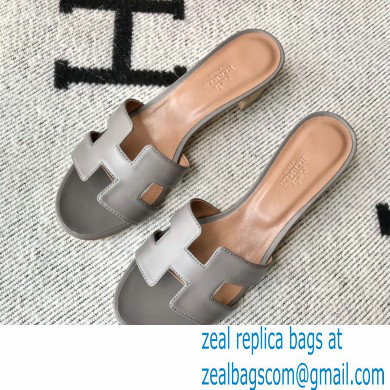 Hermes Heel 5cm Oasis Sandals in Swift Box Calfskin 39