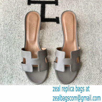 Hermes Heel 5cm Oasis Sandals in Swift Box Calfskin 39 - Click Image to Close