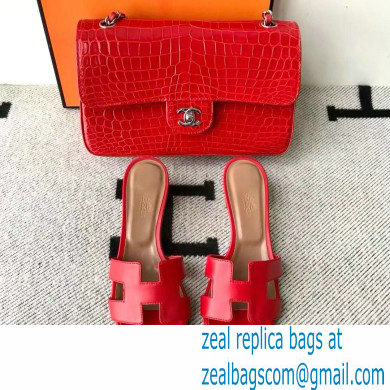 Hermes Heel 5cm Oasis Sandals in Swift Box Calfskin 42