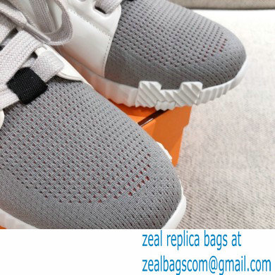 Hermes Knit and calfskin Depart Sneakers 04 2022 - Click Image to Close